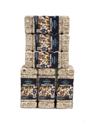Woodchip Briquettes 10kg x 6 pks