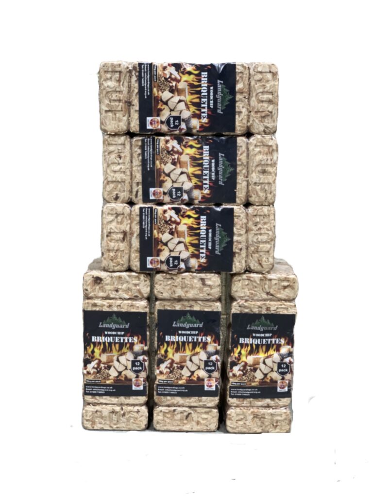 Woodchip Briquettes 10kg x 6 pks