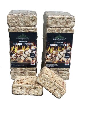 Woodchip Briquettes 10kg x 2